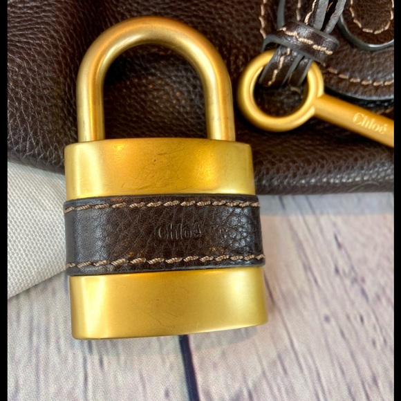 Chloe brown leather Paddington bag - Picture 5 of 16